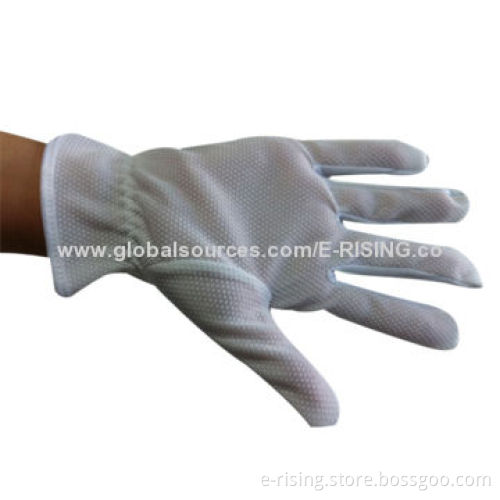 ESD Non-slip Gloves, White